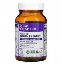 New Chapter, Fermented Vitamin B Complex, 60 Vegan Tablets