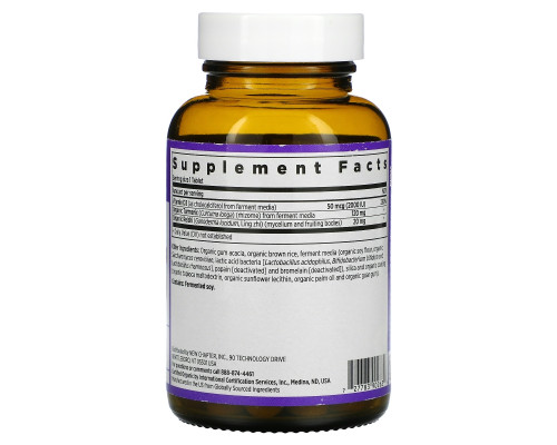 New Chapter, Fermented Vitamin D3, 60 Vegan Tablets New Chapter, Fermented Vitamin D3, 60 Vegan Tablets