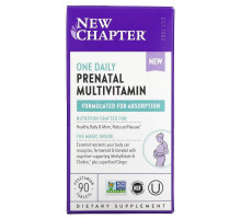 New Chapter, One Daily Prenatal Multivitamin, 90 Vegetarian Tablets