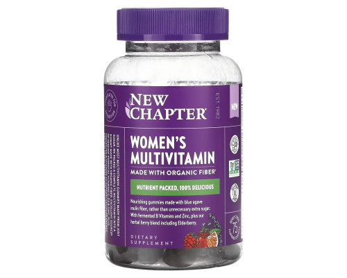 New Chapter, Women's Multivitamin, Berry Citrus, 75 Gummies New Chapter, Women's Multivitamin, Berry Citrus, 75 Gummies