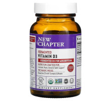 New Chapter, Fermented Vitamin D3, 2,000 IU, 90 Vegetarian Tablets