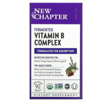 New Chapter, Fermented Vitamin B Complex, 90 Vegan Tablets