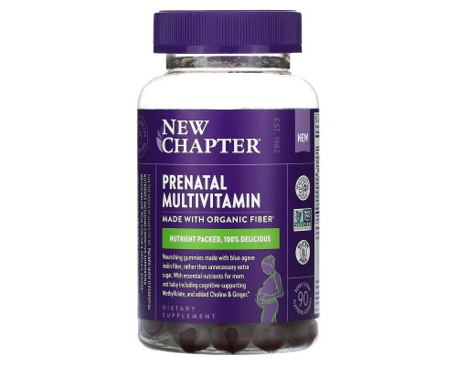 New Chapter, Prenatal Multivitamin, Berry Citrus, 90 Flavored Gummies New Chapter, Prenatal Multivitamin, Berry Citrus, 90 Flavored Gummies