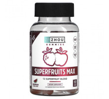 Фрукты и ягоды Superfruits Max, Watermelon, 60 Vegan Gummies