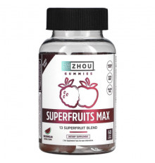 Фрукты и ягоды Superfruits Max, Watermelon, 60 Vegan Gummies