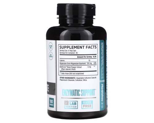 Zhou Nutrition, Магний глицинат, 87 мг, 180 капсул Zhou Nutrition, Магний глицинат, 87 мг, 180 капсул