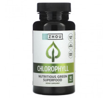 Хлорофилл Zhou Nutrition, хлорофилл, 90 таблеток