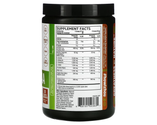 Zhou Nutrition, Muscle BCAA, Maximum Muscle Formula, Tropical Punch, 330 г (11,6 унции) Zhou Nutrition, Muscle BCAA, Maximum Muscle Formula, Tropical Punch, 330 г (11,6 унции)