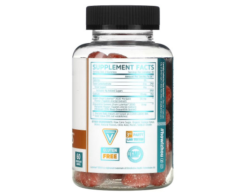 Zhou Nutrition, Screen Eyes, Tropical Mango, 60 Vegetarian Gummies Zhou Nutrition, Screen Eyes, Tropical Mango, 60 Vegetarian Gummies
