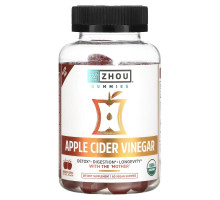 Zhou Nutrition, Apple Cider Vinegar, Harvest Apple, 60 Vegan Gummies