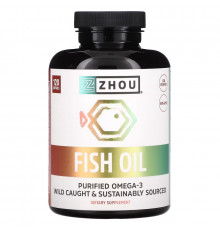 Zhou Nutrition, Fish Oil, 120 Softgels