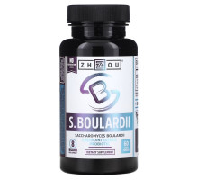 Zhou Nutrition, Saccharomyces Boulardii, Gastrointestinal Probiotic, 8 Billion, 60 Veggie Capsules