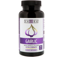 Zhou Nutrition, Garlic Extra Strength, 90 Coated Tables
