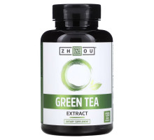 Zhou Nutrition, Экстракт зеленого чая, 120 вегетарианских капсул