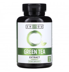 Zhou Nutrition, Экстракт зеленого чая, 120 вегетарианских капсул