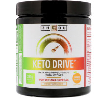 Zhou Nutrition, Keto Drive, апельсин манго, 8,29 унц. (235 г)