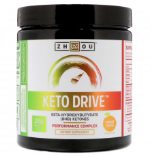 Zhou Nutrition, Keto Drive, апельсин манго, 8,29 унц. (235 г)