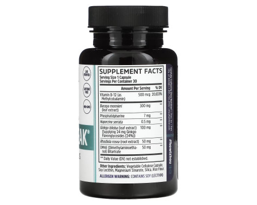 Zhou Nutrition, Neuro-Peak, 30 капсул Zhou Nutrition, Neuro-Peak, 30 капсул