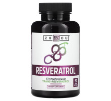 Zhou Nutrition, Resveratrol, 60 Veggie Capsules
