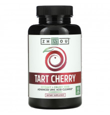 Zhou Nutrition, Экстракт вищни + семена сельдерея, 60 вегетарианских капсул