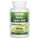 Антиоксиданты Best Naturals, Alpha Lipoic Acid, 600 mg, 120 Capsules