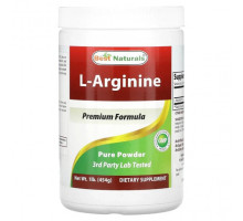 Аминокислоты Best Naturals, L-аргинин, 454 г (1 фунт)