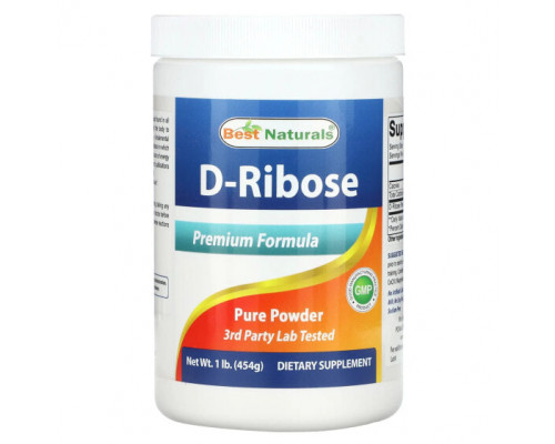 Посттренировочные комплексы Best Naturals, D-рибоза, 1 фунт (454 г) Посттренировочные комплексы Best Naturals, D-рибоза, 1 фунт (454 г)