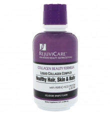 Rejuvicare, Collagen Beauty Formula, Liquid Collagen Complex, Healthy Hair, Skin & Nails, 16 fl oz (480 ml)