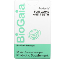 BioGaia, Prodentis For Gums And Teeth, Mint Flavor, 30 Lozenges