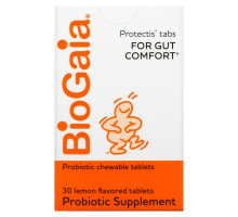 BioGaia, ProTectis, Digestive Health, Probiotic Supplement, 30 Chewable Tablets