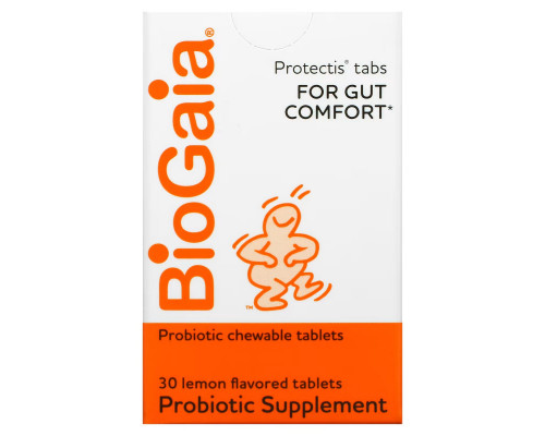 BioGaia, ProTectis, Digestive Health, Probiotic Supplement, 30 Chewable Tablets BioGaia, ProTectis, Digestive Health, Probiotic Supplement, 30 Chewable Tablets