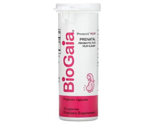 BioGaia, Protectis MUM, Prenatal Probiotic, 30 Capsules BioGaia, Protectis MUM, Prenatal Probiotic, 30 Capsules