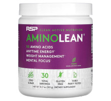 RSP Nutrition, AminoLean, 5 g Amino Acids + Anytime Energy, Grape, 10.7 oz (303 g)