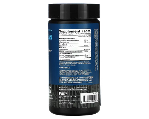 RSP Nutrition, Quadra Lean, термогенное снижение веса, 180 капсул RSP Nutrition, Quadra Lean, термогенное снижение веса, 180 капсул