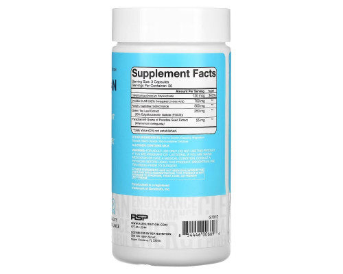 RSP Nutrition, QuadraLean, Stimulant-Free Weight Management, 150 Capsules RSP Nutrition, QuadraLean, Stimulant-Free Weight Management, 150 Capsules