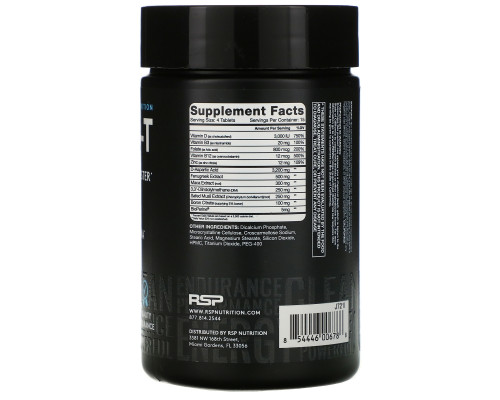 RSP Nutrition, Prime-T, добавка для повышения уровня тестостерона, 60 таблеток RSP Nutrition, Prime-T, добавка для повышения уровня тестостерона, 60 таблеток