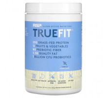 Сывороточный протеин RSP Nutrition, TrueFit, сывороточный протеиновый коктейль из экологически чистых ингредиентов, ваниль, 940 г (2 фунта)