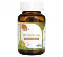 Пребиотики и пробиотики Zahler, BioDophilus60, улучшенная формула с пробиотиками, 60 млрд КОЕ, 30 капсул