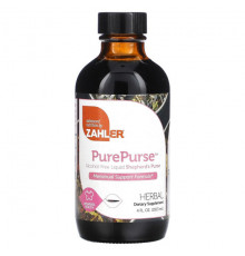 Женское здоровье Zahler, PurePurse, пастушья сумка в жидкой форме, средство для поддержки менструального цикла, 118,3 мл (4 жидк. унции)