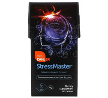 Zahler, StressMaster, Relaxation Support Formula, 120 Capsules