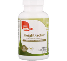Zahler, Height Factor, комплекс для поддержки роста, 120 капсул