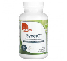 Для мышц и суставов Zahler, SynerG, улучшенный сульфат глюкозамина, 120 капсул