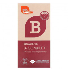 Витамины группы B Zahler, Bioactive B-Complex, 120 таблеток с замедленным высвобождением