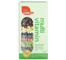 Zahler, One Daily, Daily Multivitamin with 20 Vitamins & Minerals + Spectra Blend, 60 Capsules