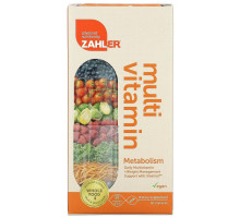 Zahler, Metabolism, Daily Multivitamin + Weight Management Support with Sinetrol, 60 Capsules