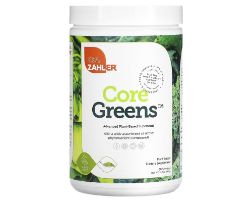 Zahler, Core Greens , 12.2 oz (345 g) Zahler, Core Greens , 12.2 oz (345 g)
