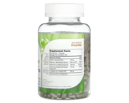 Zahler, Iron Complex, 250 капсул Zahler, Iron Complex, 250 капсул
