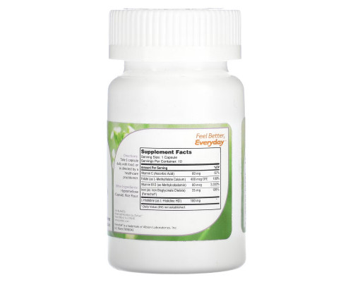Zahler, Iron Complex, 10 Capsules Zahler, Iron Complex, 10 Capsules