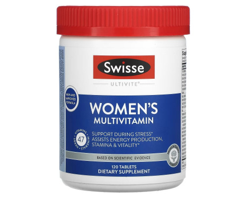 Swisse, Women's Ultivite Multivitamin, 120 Tablets Swisse, Women's Ultivite Multivitamin, 120 Tablets
