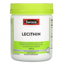 Swisse, Ultiboost, Lecithin, 1,200 mg, 180 Capsules